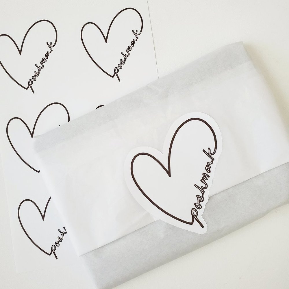 LB012 Custom Poshmark Shipping Supplies Mailers Stickers Handmade [Price Firm] - Picture 6 of 10